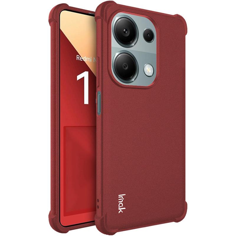 IMAK For Xiaomi Redmi Note 13 Pro 4G/Poco M6 Pro 4G Case Matte TPU Phone Cover Corners Fall Protection
