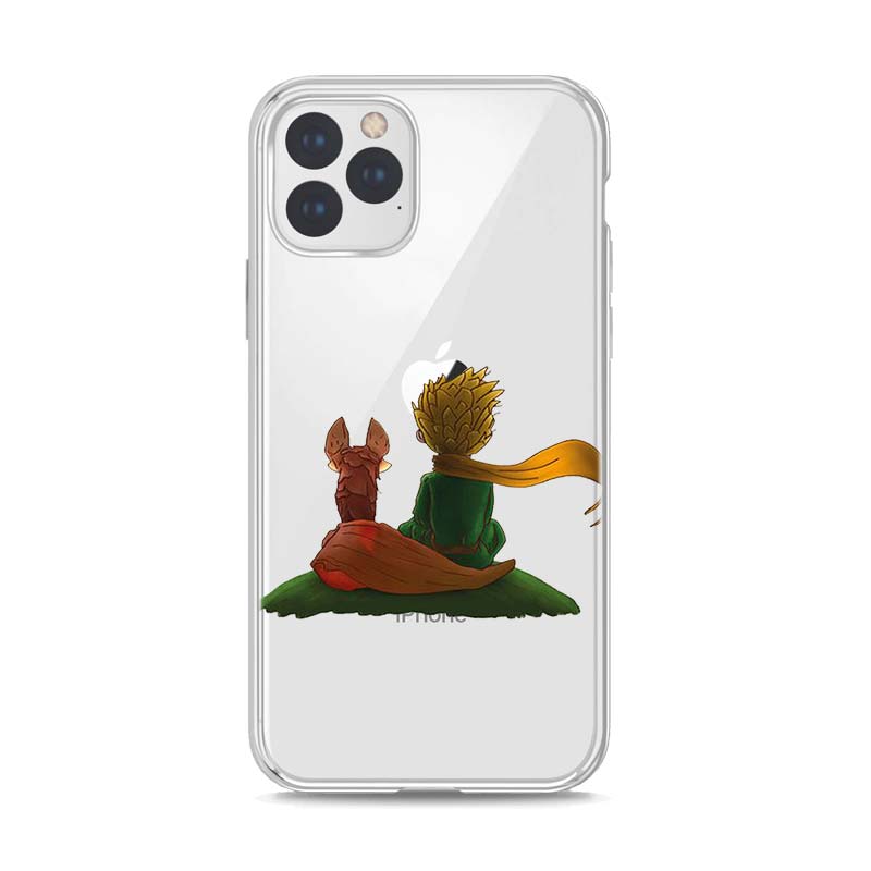 The Little Prince And Fox Silicone Cover For Apple IPhone 13 12 Mini 11 Pro XS MAX XR X 8 7 6 6S 5 Plus SE Phone Case