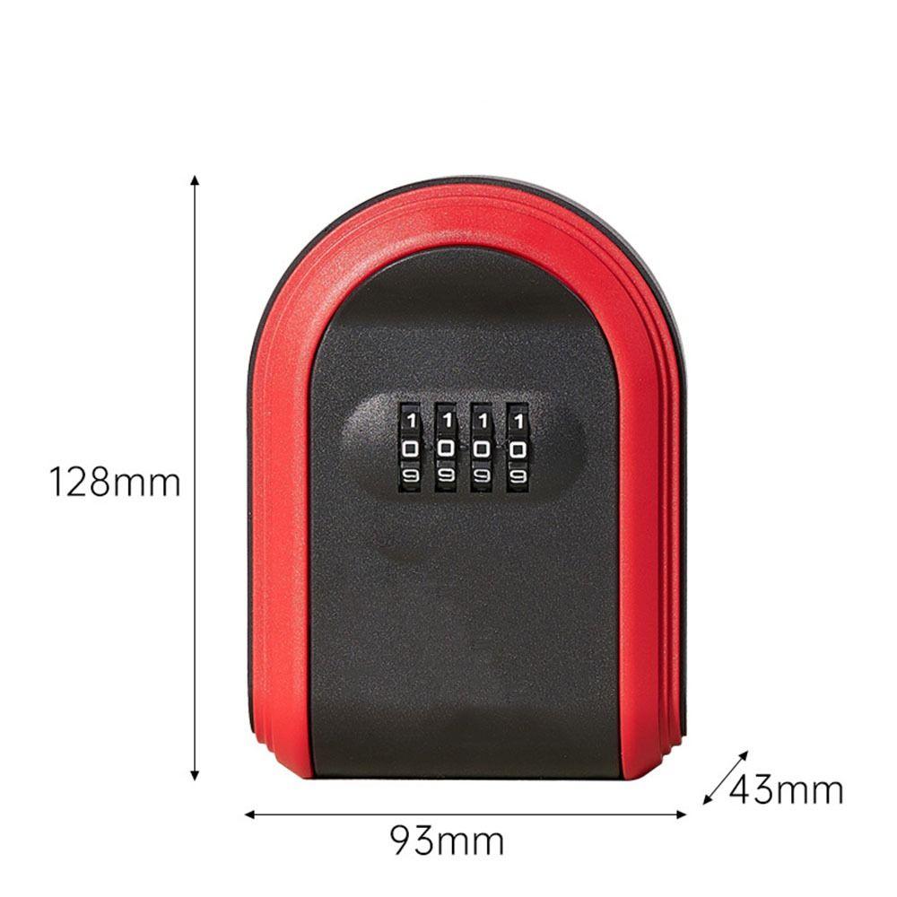 New Key Storage Secret Box Password Security Code Lock Robust Lock Storage Box Home