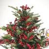 Artificialplant Holly Little Red Fruit  New Year Christmas Home Livingroom Wedding Diy Gift  Decor Flower Shooting Prop