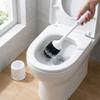 Sturdy Structure Toilet Cleaning Brush Long Service Life Full Coverage Scrubber  Daily Use