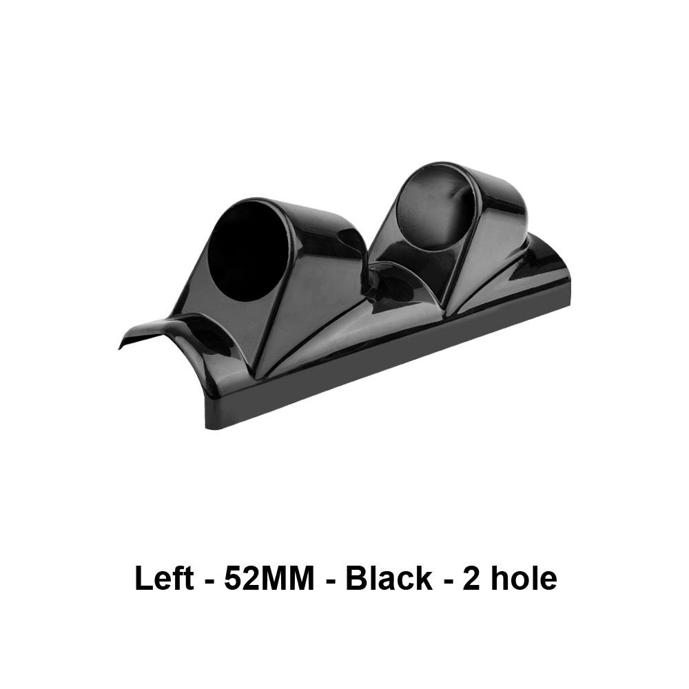 52/60mm Car Gauge Pod Holder Universal Most Car Black Single Double Trible Car Auto Modified Driver Left Hand Gauge Holder Pod
