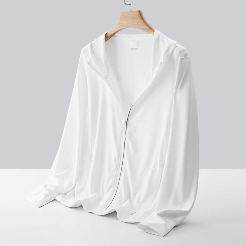 

Men s Summer Outdoor Ice-Silk UV-Protective Shirt Lightweight, Breathable, UV-Blocking Jacket XXXXL