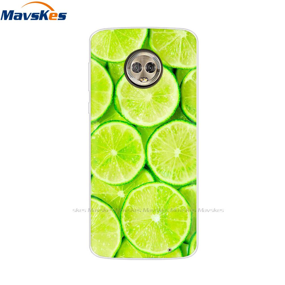 Silicon Case For Moto G6 Plus Case Full Protection Soft Tpu Back Cover On For Motorola MotoG6 G6 Play Bumper Phone Shell Coque