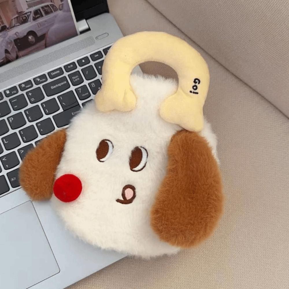 Plush Cartoon Warm Water Bag Cozy Cute Hand Warmer Water-filling Hot-water Bag Hand Warming
