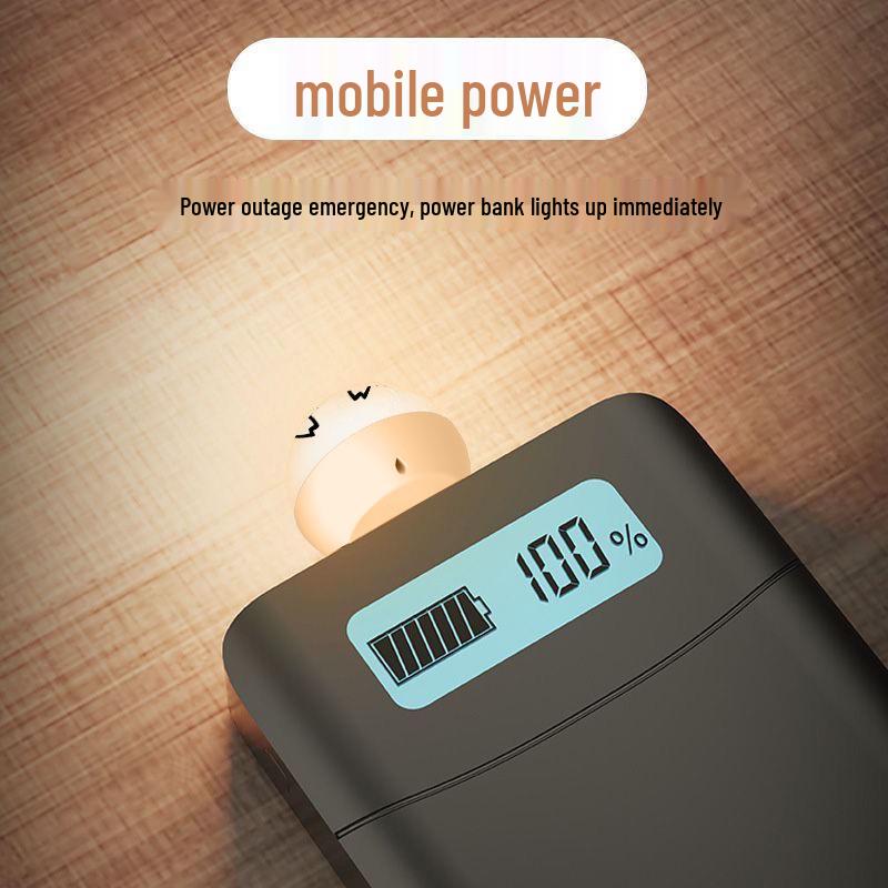 Creative Cartoon Dog Voice-Controlled Night Light - Portable LED Lamp