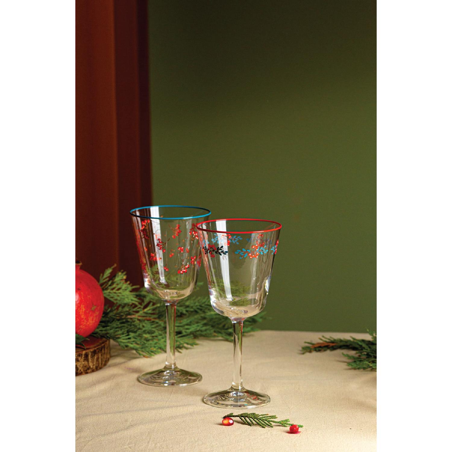 

Осенний набор из 4 стаканов для воды объемом 280 куб.см.