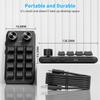 RGB Macro Keyboard Programmable Hot Swap DIY One-handed Mechanical Keypad Dual Type-C Interface Ultra-thin Support for Windows