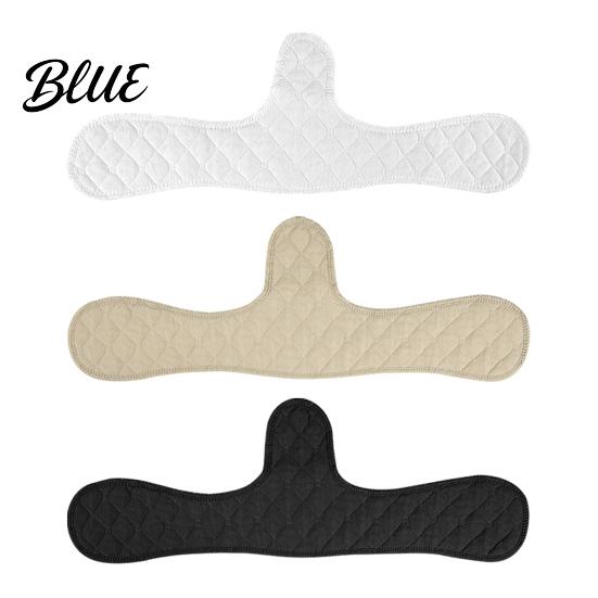 Under-Breast Sweat Pads 1/5/10Pcs Cotton Bra Liner for Absorption Washable Under-Bra Pads Reusable Moisture Absorber Boob Pad Women Sweating