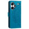Pour Xiaomi Redmi Note 13 Pro+ 5G Étui Mandala Fleur Imprimé Cuir PU Housse à Rabat