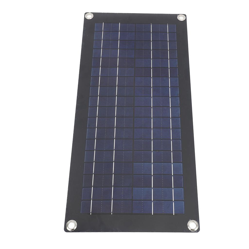 Solar Battery Trickle Charger Maintainer 20W 18V Portable Solar Panel Trickle Charging Kit for Outdoor Camping Hiking