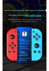 Colorful RGB Switch Joy-Con Controller with Vibration & Six-Axis Gyroscope