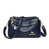 Women's Bag New Shoulder Crossbody Bag Medium Mother Bag Women's Diagonal Straddle Soft Leather Bag
