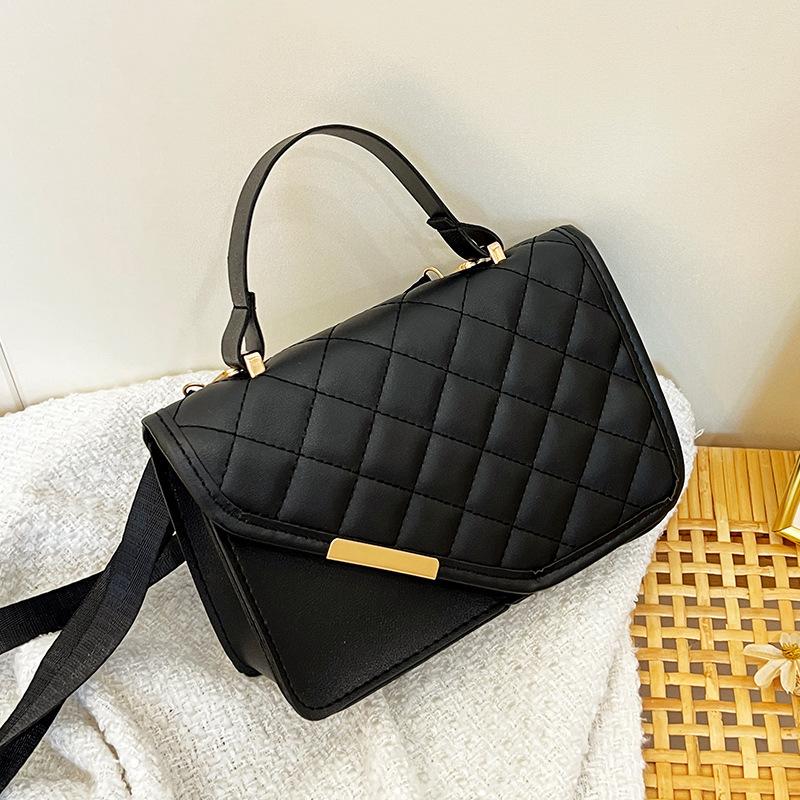 Small Bag Women's Embroidery Rhombus Small Square Bag New Women's Niche Single Shoulder Messenger Bag