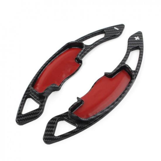 Carbon Fiber Steering Wheel Paddle Shifter Extension For Honda Accord Civic CR-V