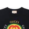 Gucci T-Shirts Men's Black Crew Neck Moderate Straight Fit 616036-XJFFU-1152