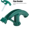 1/ 3/4" Manual Pipe Bender, Tube Bending Tool, 45#Steel Pipe Bending Kit 1 3/4inch Tube Bending Tool, Conduit Hand Bender Head