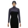 Long Arm Hooded Capelet Full Neck Cover Hijab Convenient Sun Protection Sleeve Cover  Under T-Shirt