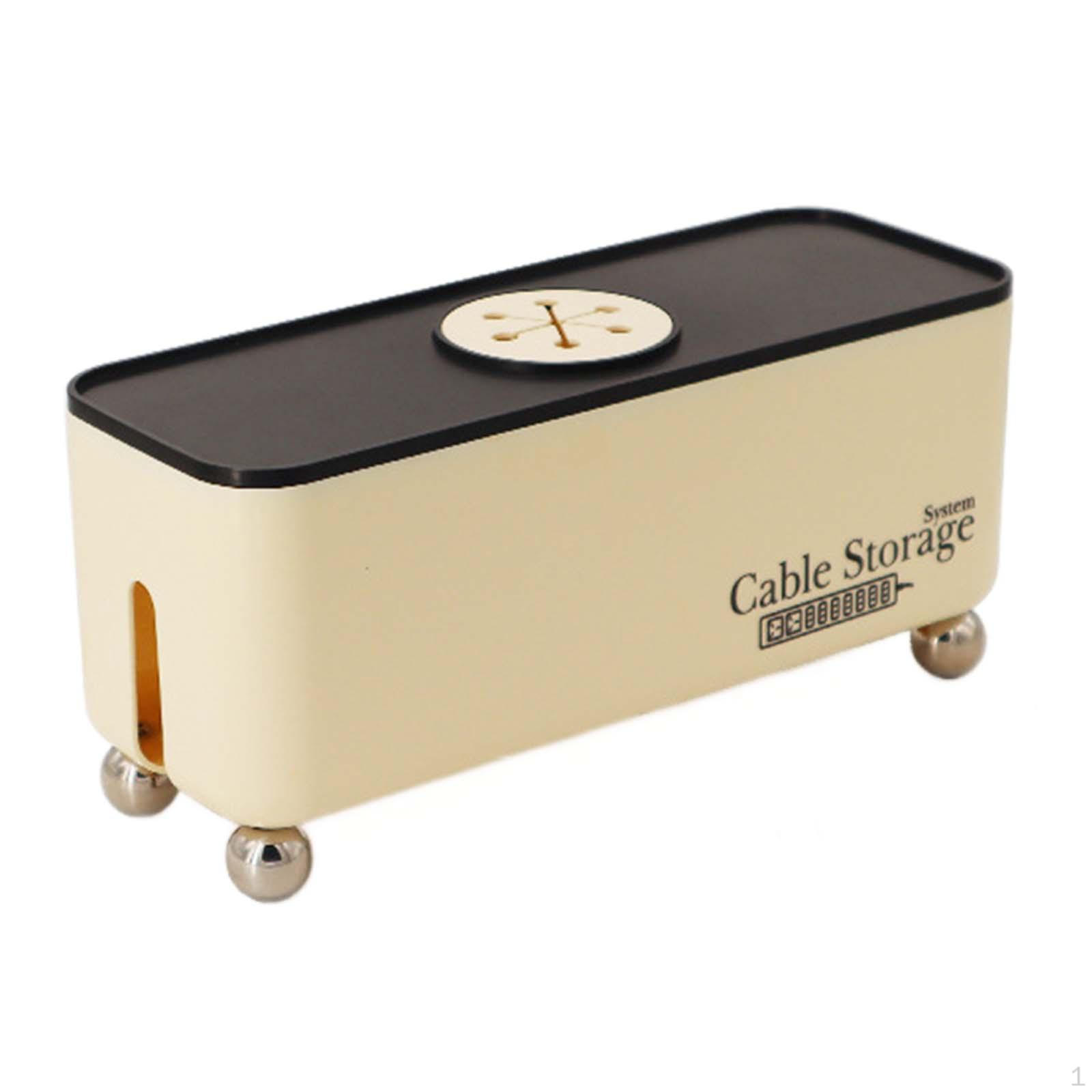 

-Органайзер, скрытый блок питания, скандинавский стиль для стола