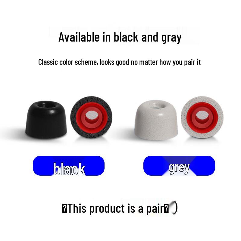 Embouts d'oreille en mousse à mémoire de forme et en silicone Masentek pour Sony WF-1000XM5