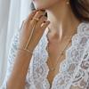 Yori 18K Gold Color PVD Plated Metal Back of Hand Chain Finger Bracelet Fashion Chic Sexy Jewelry Waterproof Wholesale Gift