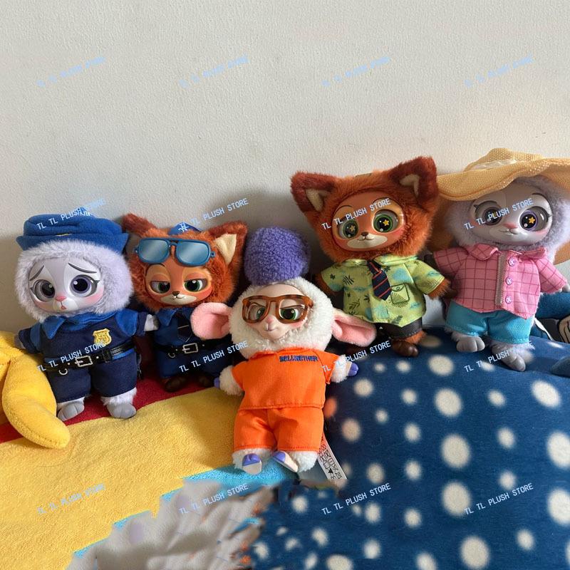 Breloc autentic de pluș MINISO Disney Zootopia 2, breloc de vinil, cutie surpriză, jucărie cadou, fete, animal de colecție, la modă, mister, jucării pentru copii