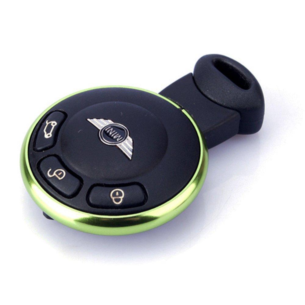 BMW MINI MINI Cooper R5 R6 Smart Key Ring Aluminum Key Cover Dress Up (Green)