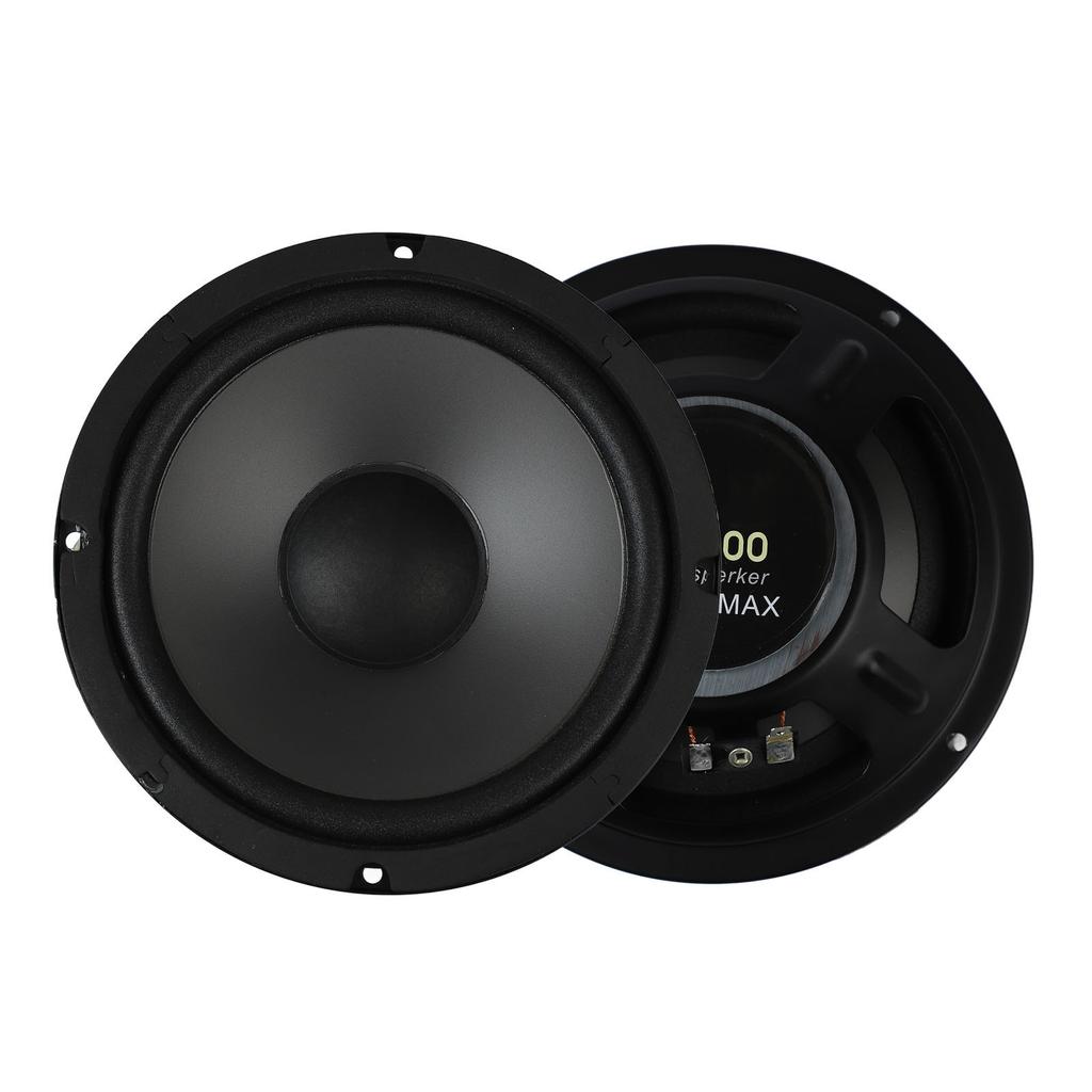 6in Car Speaker Noise Reduction Powerful Stereo Sound High Density Magnet Strong Power Coaxial for