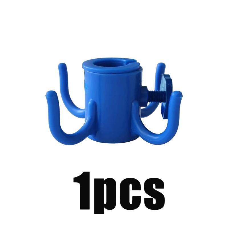 Przenośny Haczyk Wieszak na Parasol Plażowy Outdoorowy Wszechstronny Oszczędzający Miejsce Czteroramienny Haczyk Użyteczne Odporne na Zużycie Akcesoria do Parasola