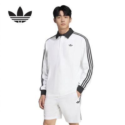 Originals Men's 3S PL Long Sleeve Polo KE3575