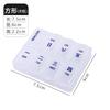7 Grid Round Pill Box, Portable Weekly Medicine Organizer