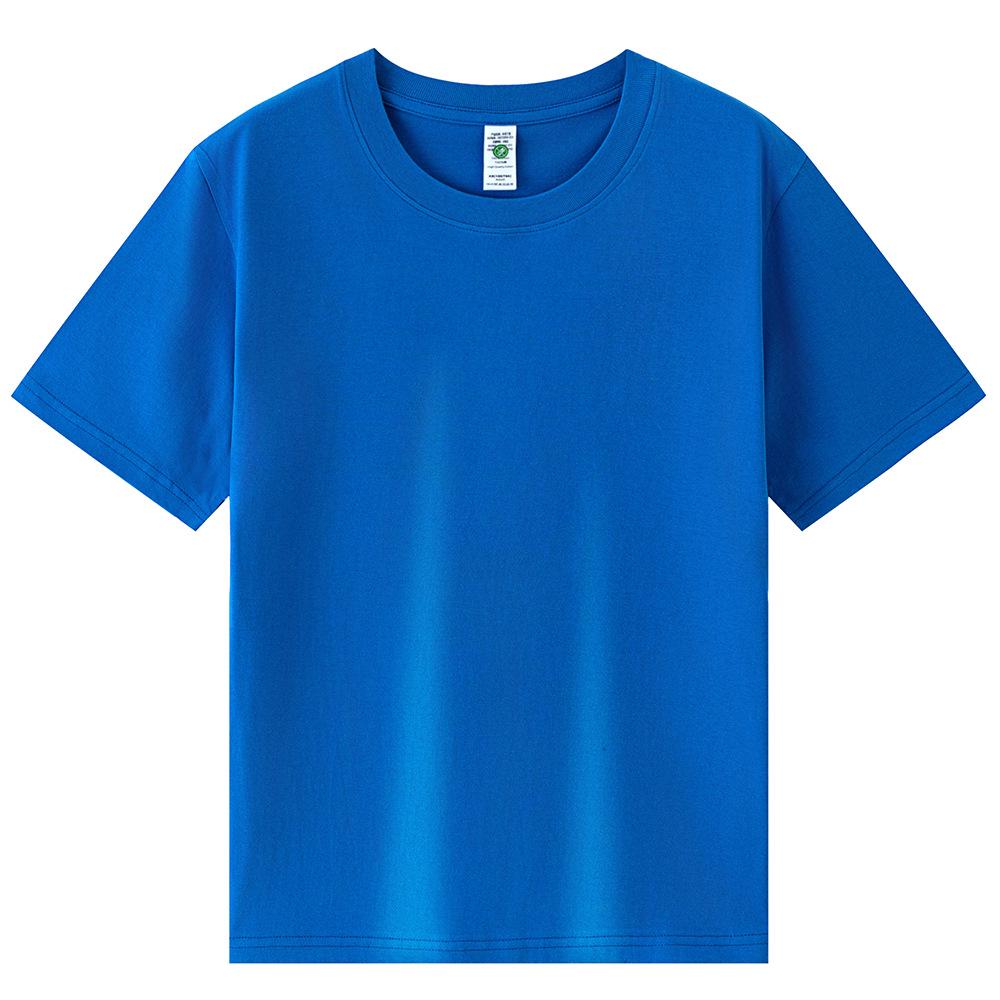 Men's 180g Cotton Short Sleeve Crew Neck Loose Fit T-Shirt
