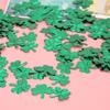 60g Beutel Schönes Einzigartiges Party-Tischkonfetti für St. Patrick's Day Party Ballondekoration(Grünes vierblättriges Gras )