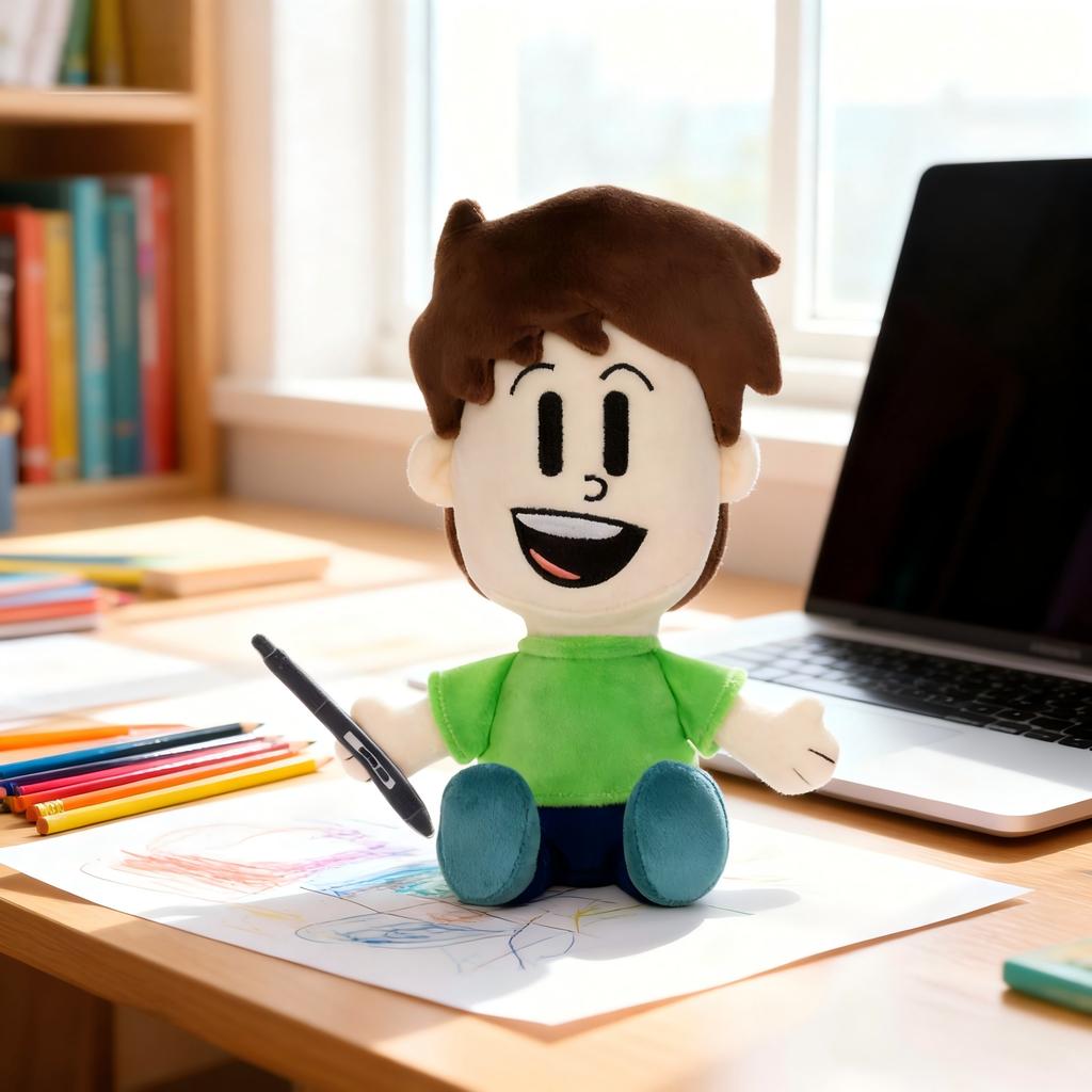 Plush Doll, Toy Gift, Cartoon , Children's Rag Doll, Children's Gift Pillow