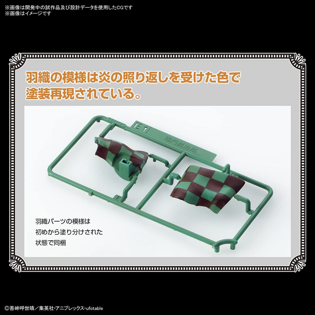 Demon Slayer Model Kamado Tanjiro Plastic Model [Hinokami Kagura] Color-Coded