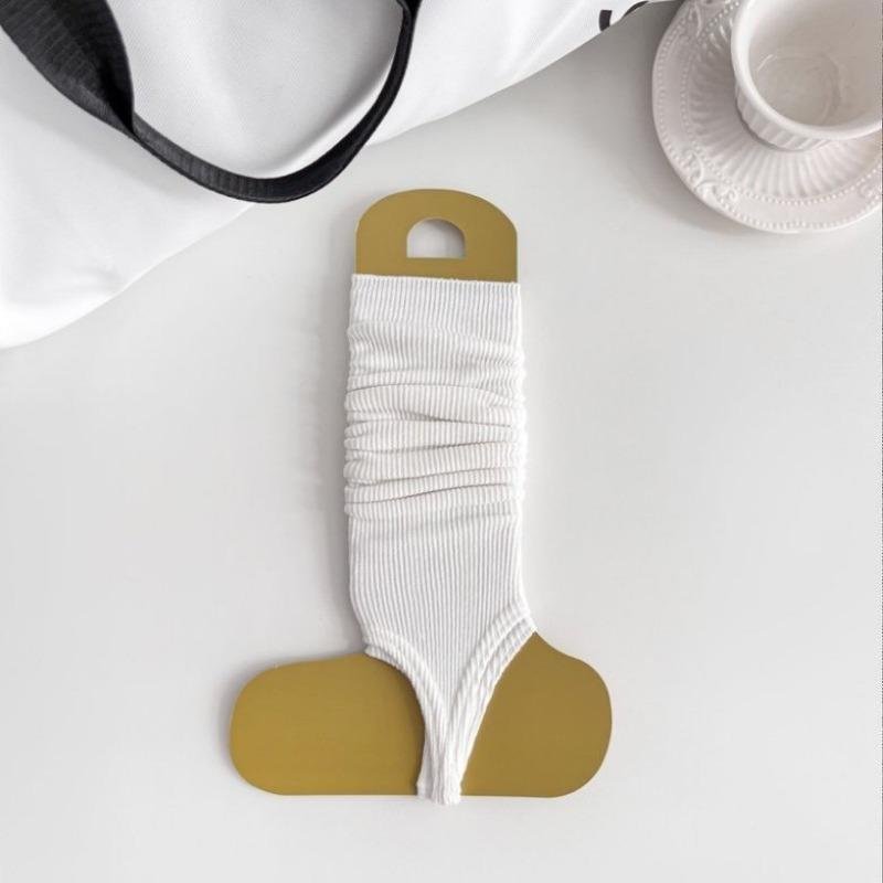 

Белые носки-следки для женщин на весну и лето, тонкие гольфы балетного типа для похудения, длинные гольфы для йоги с махровой подошвой 1 pair белый