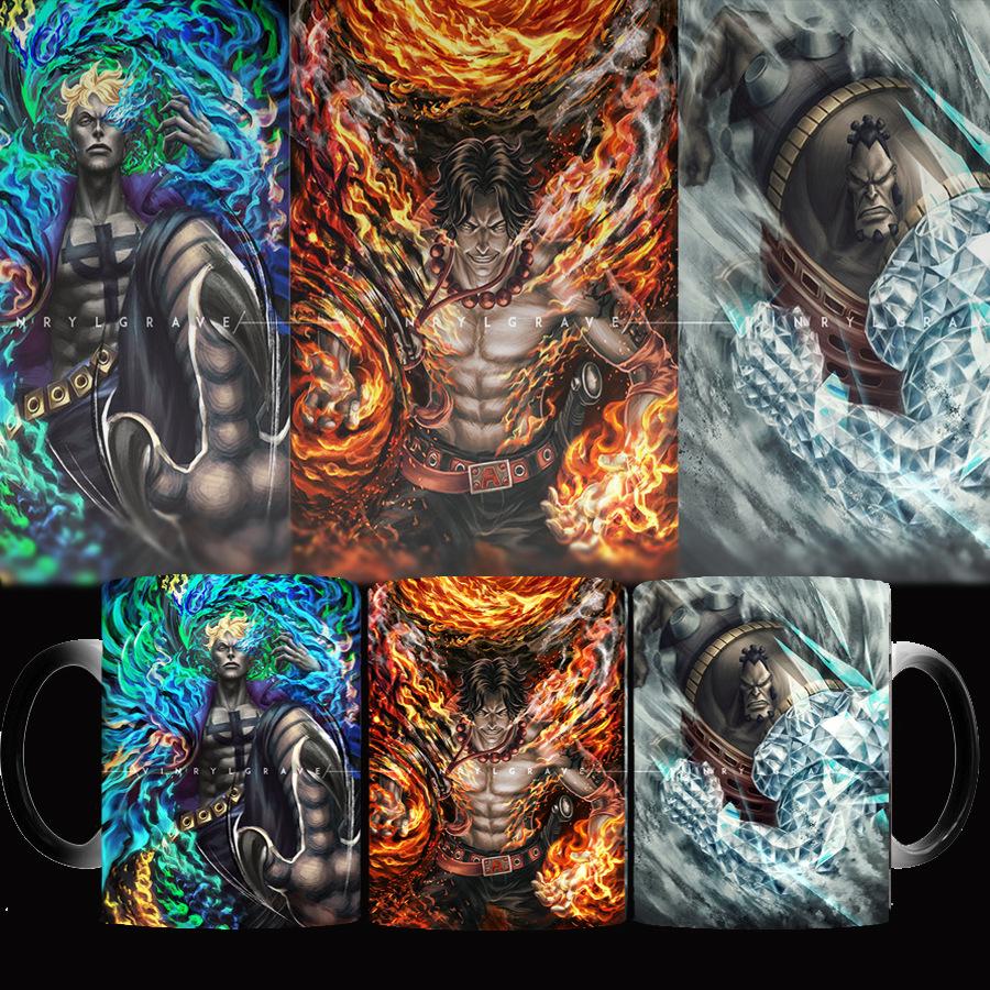 Zoro Three-Sword Heat-Sensitive Color-Changing Mug 301-400 ml