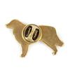 Golden Retriever - Gold-plated Pin Brooch, Elegant Dog Ornament, Unique Pin by Art-Dog Brand