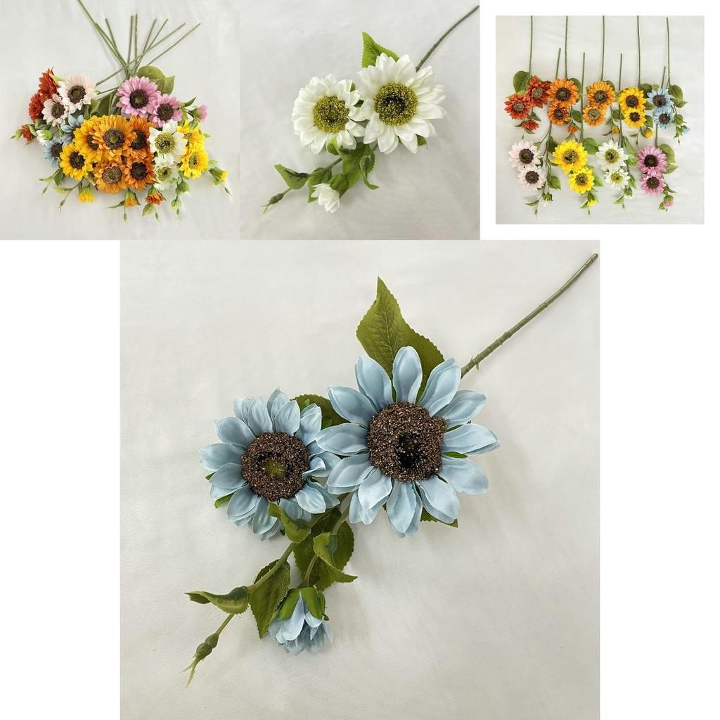 Sunflower Artificial Flower Bundle For Wedding Shoots And Wall Decor In Modern Homes