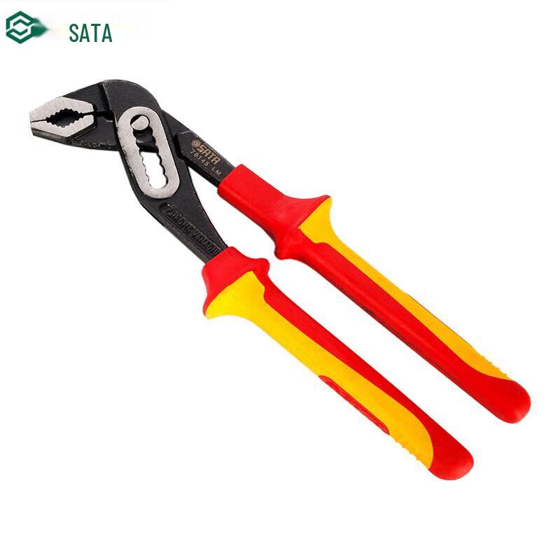 SATA VDE Insulated Water Pump Pliers