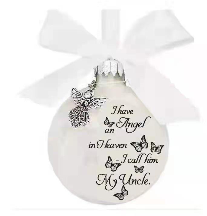 Luxury Butterfly Modern Round Keepsake Ball For Family Celebrations Christmas On