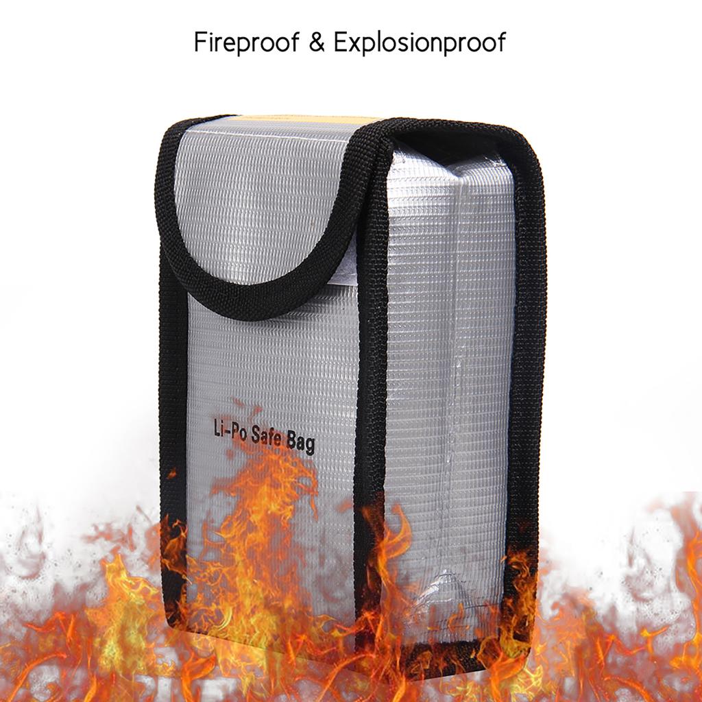 Fireproof Explosionproof Lipo Battery Safe Bag Portable Heat Resistant Pouch Sack for  DJI Phantom 3 Battery Charge &