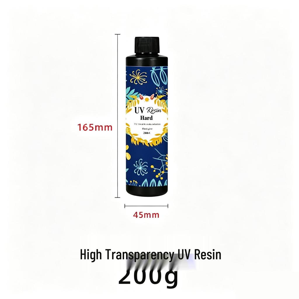 High Transparency Low Odor Quick-Dry UV Resin for DIY Shrink Plastic and Ultraviolet Curing Projects