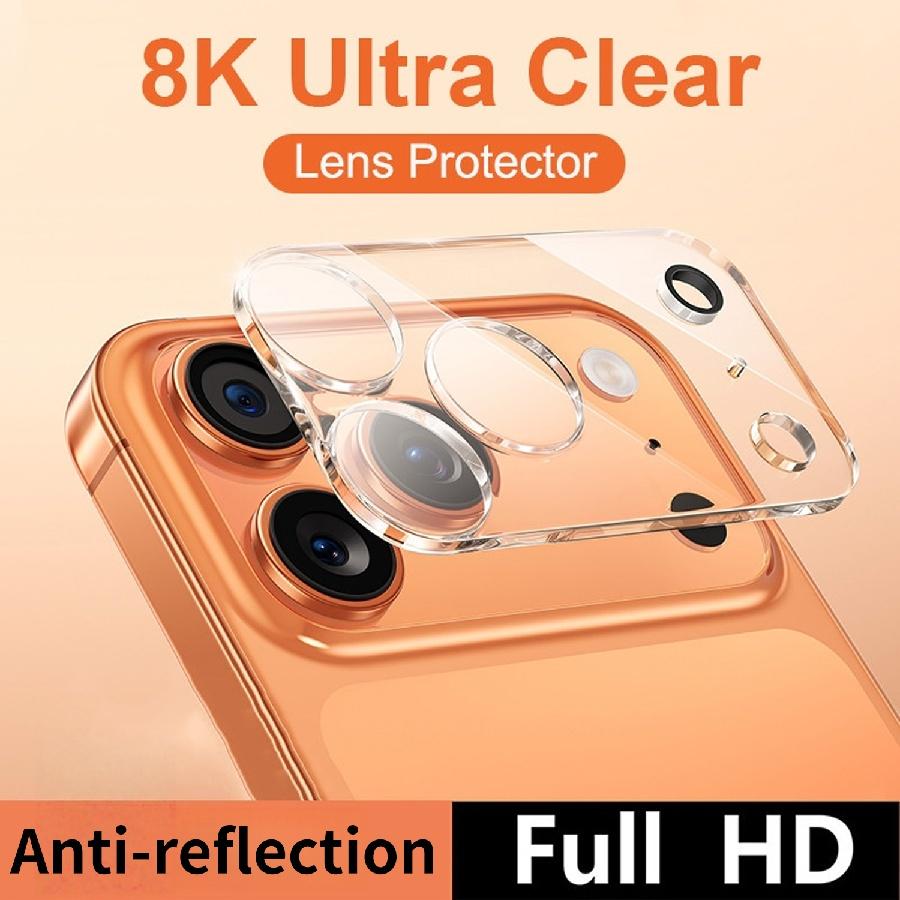 For iPhone Air 17 16 15 14 13 12 Mini 11 Pro Max Rear Lens Tempered Glass Screen Protector