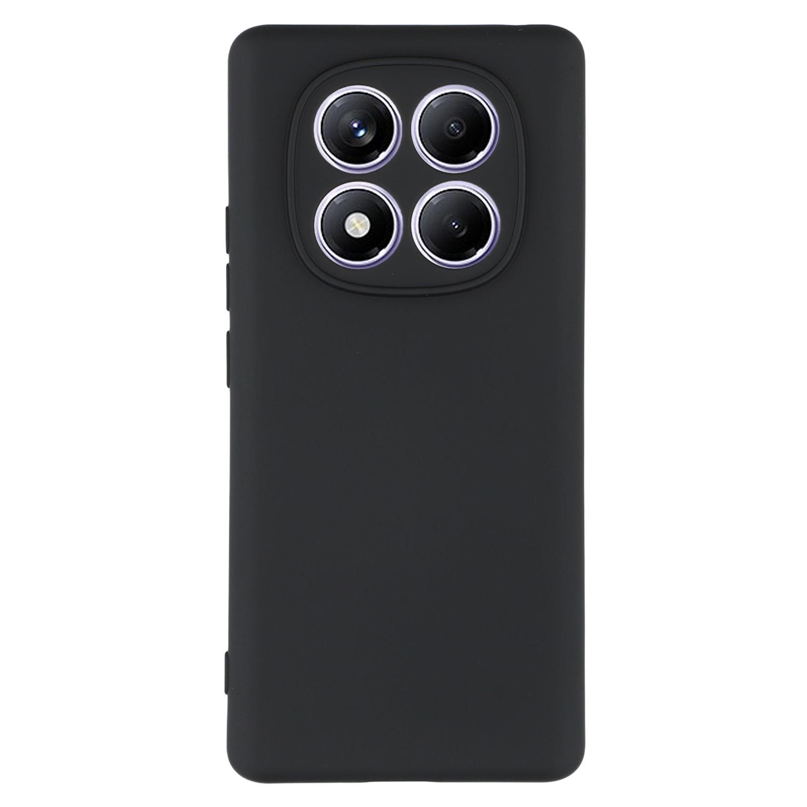 

Для Xiaomi Redmi Note 14 Pro 4G Чохол TPU Задня М яка Проти Подряпин Підкладка з Мікрофібри Чохол для Телефону Black