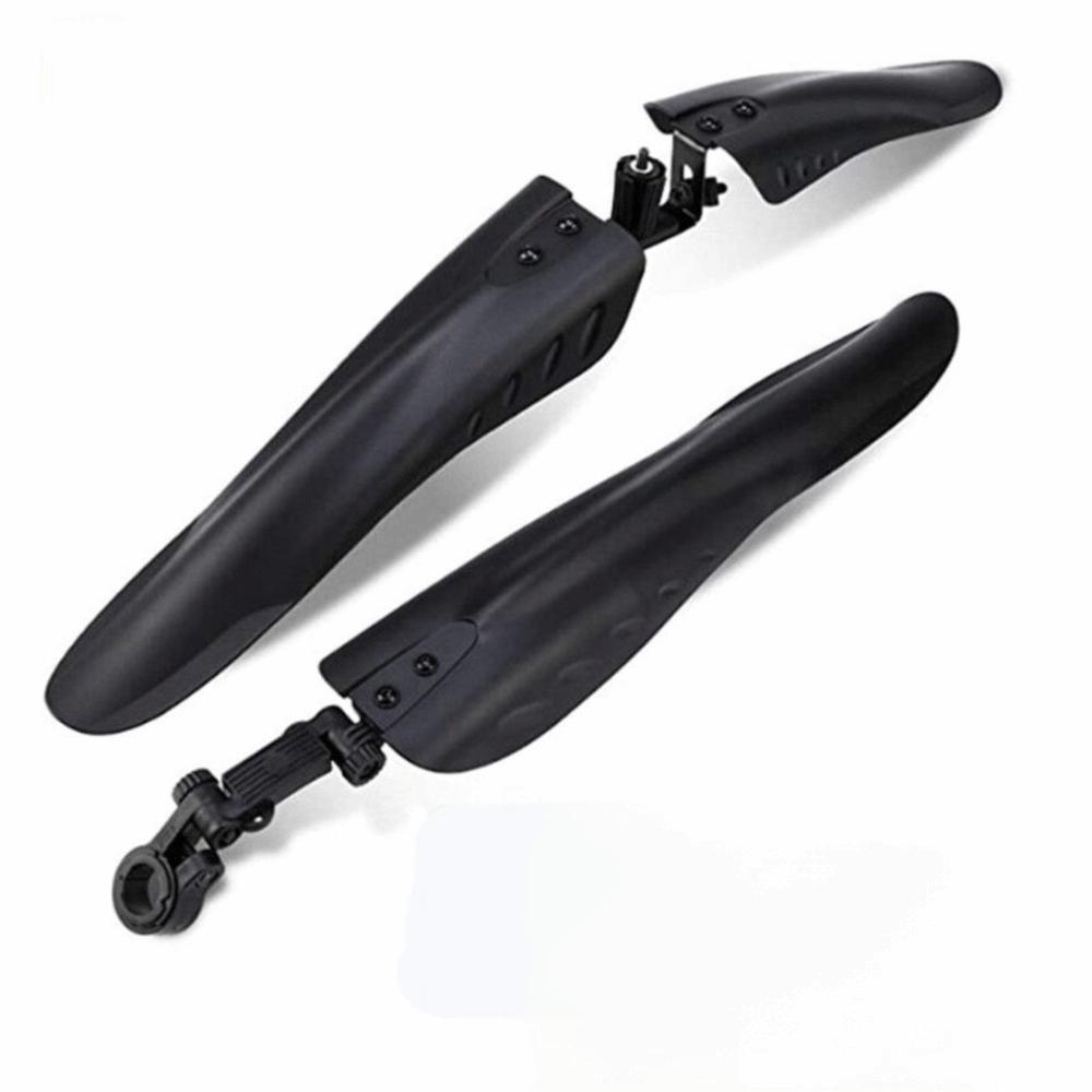 3‑part Bike Mudguard Set Ajustable Bike Fenders for 24/26/27.5 Inch Wheels for MTB and Road Bikes