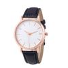 Elegant Ladies Leather Strap Quartz Wristwatch Girl Bracelet Watch Gifts for Woman