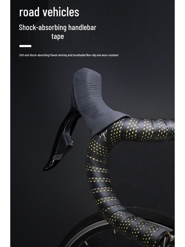 Tmummy Anti-slip Breathable Road Bike Handlebar Wrap - Wear-resistant and Dirty-proof