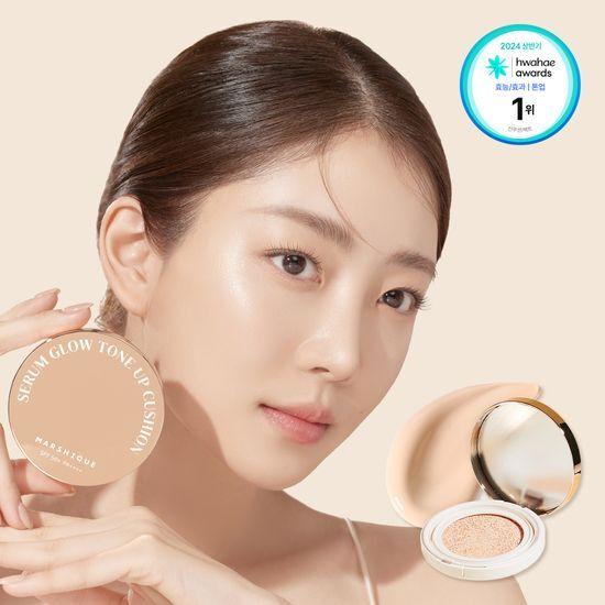 MARSHIQUE Serum Tone-Up Sun Cushion 12g