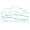 Cloud Grass Border Embossing Cutting Die DIY Craft Stencil Scrapbook Mold Decor